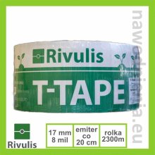 Taśma kroplująca T-TAPE Rivulis 508-20-500 (2300m)